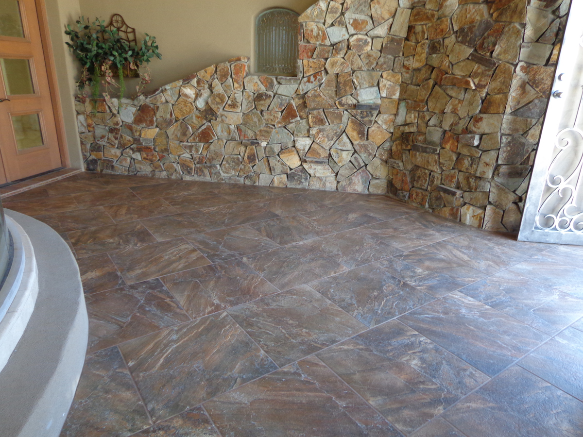 Outdoor tile installation Tucson Certified Tile Installer (520) 245