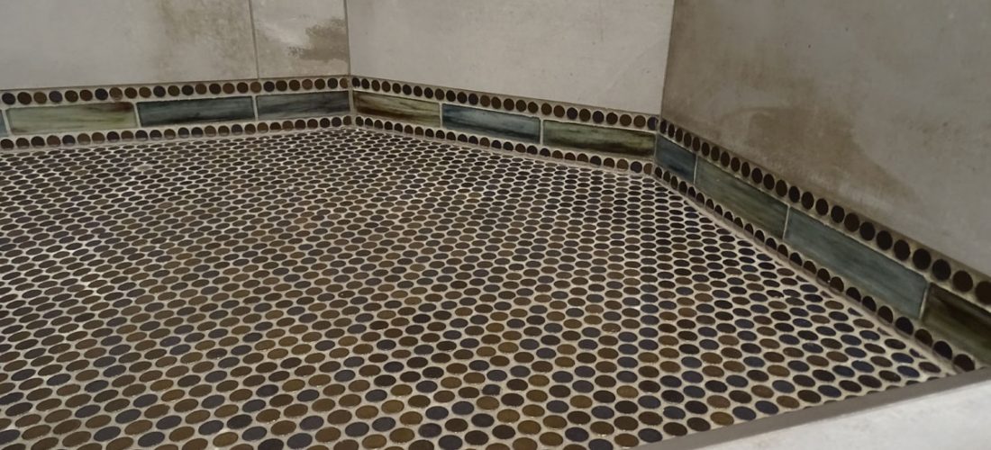 Polished-Porcelain-Tile-Shower,-Penny-Round-Tile,-Walsh-Residence,-Tucson