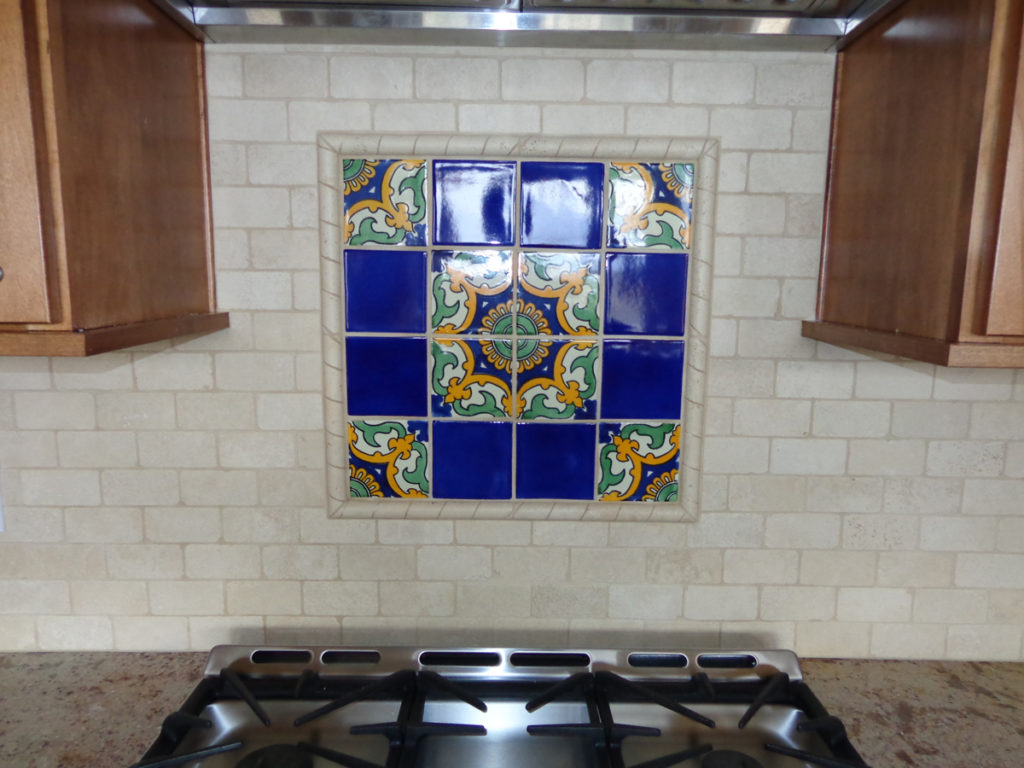 Kitchen Tile Installation Tucson, Talavera Tile Backsplash Kitchen